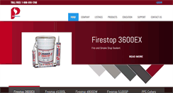 Desktop Screenshot of firestop.com